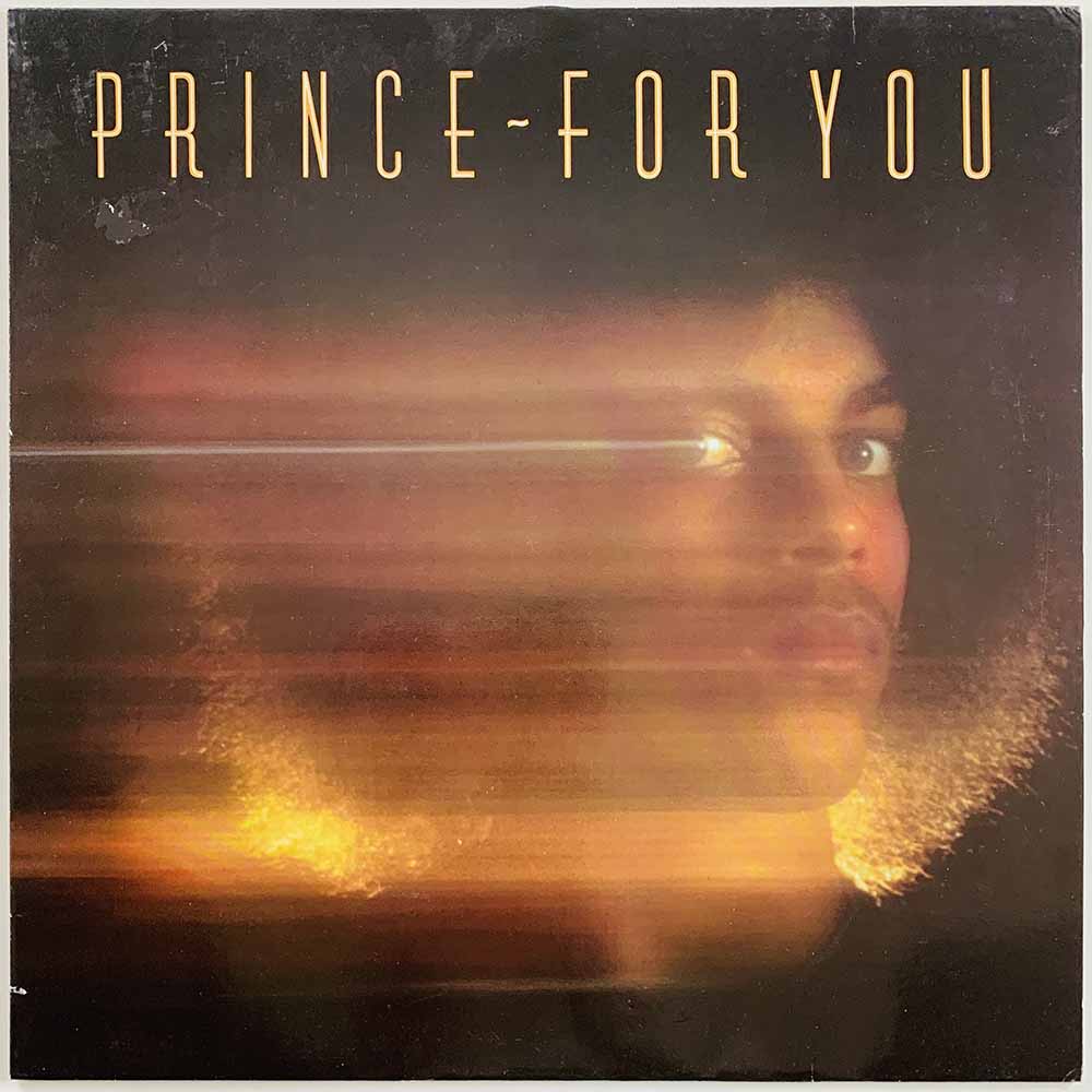 Prince LP For you, virhepainos 2 etikettiä A-puolella  kansi VG levy VG+ Käytetty LP