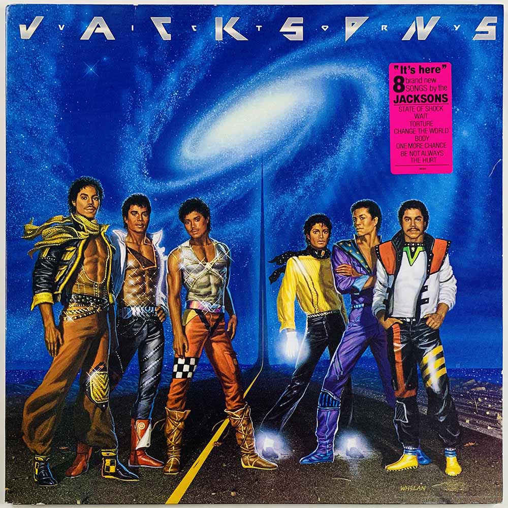 Jacksons 1984 86303 Victory Begagnat LP
