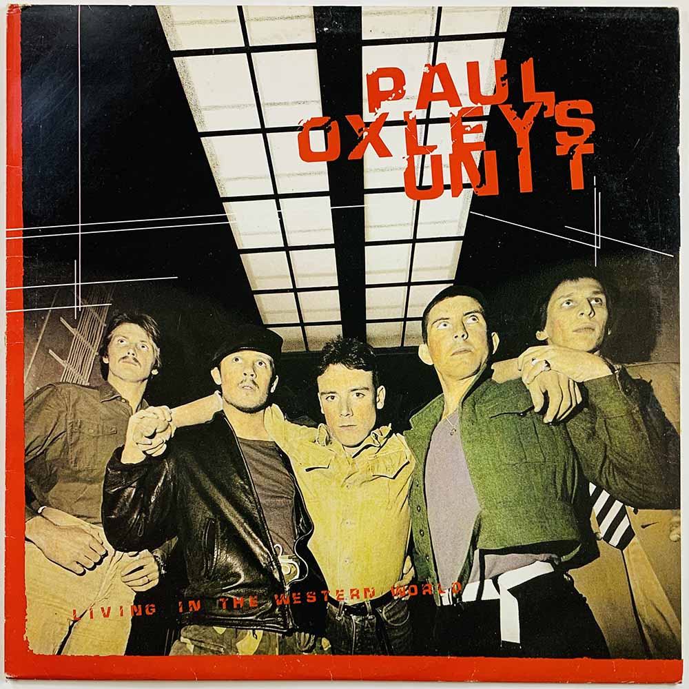 Paul Oxley's Unit 1980 CBS 84981 Living In The Western World Begagnat LP