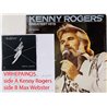 Max Webster / Kenny Rogers 1980 ANR-1-1027 / LPP 1072 virhepainos, eri artisti eri puolilla Begagnat LP