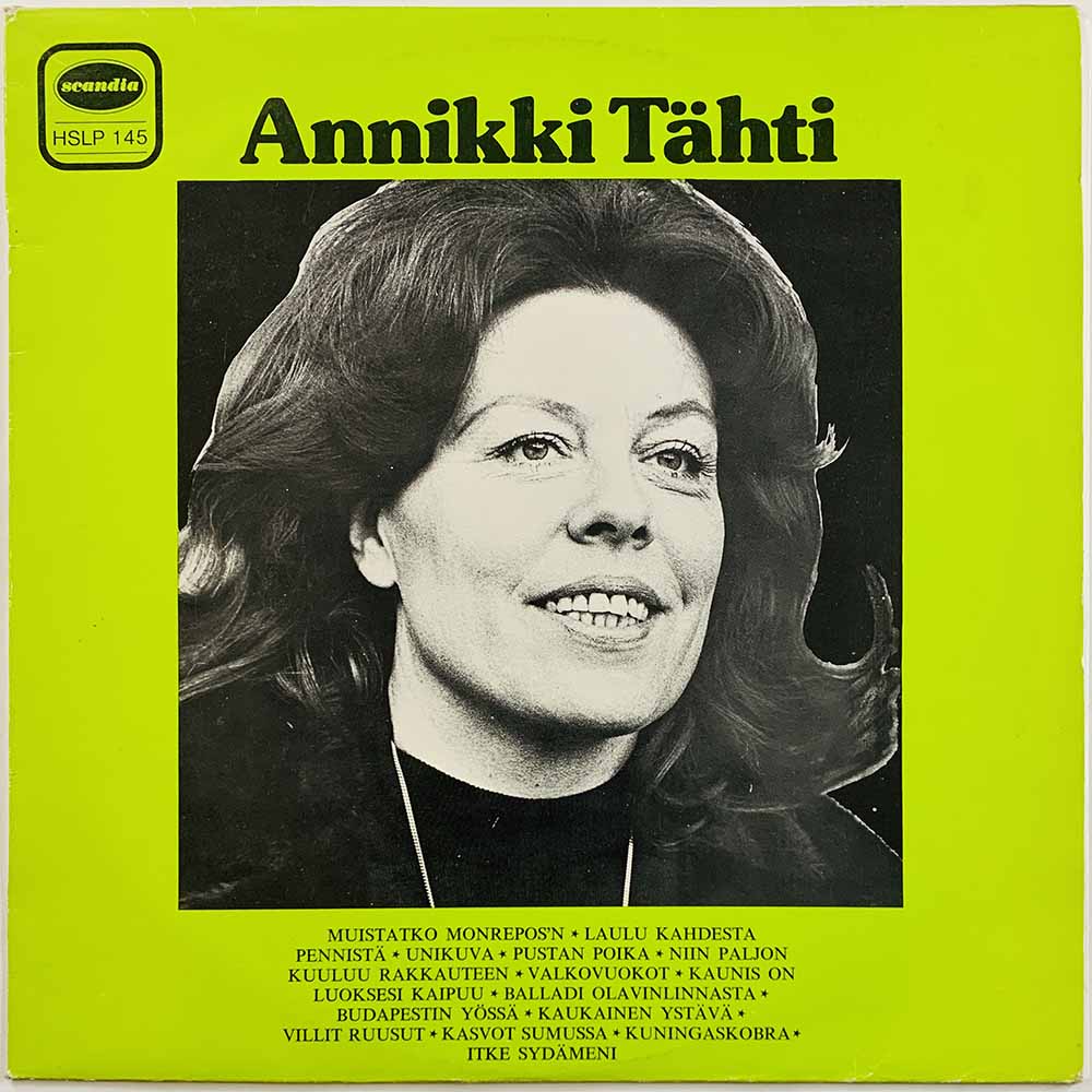 Tähti Annikki 1974 HSLP 145 Annikki Tähti -74 Begagnat LP