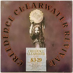 Creedence Clearwater Revival LP Mardi Gras  kansi VG levy EX Käytetty LP