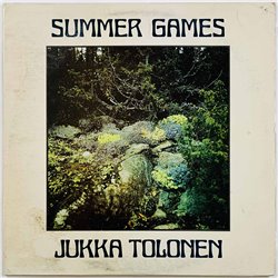 Tolonen Jukka LP Summer Games  kansi VG levy EX Käytetty LP