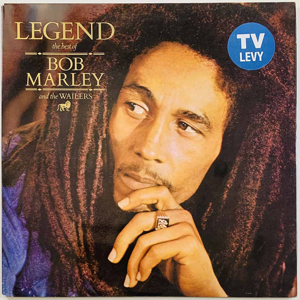 Bob Marley & The Wailers LP Legend, the best of Bob Marley and the Wailers  kansi EX levy EX Käytetty LP