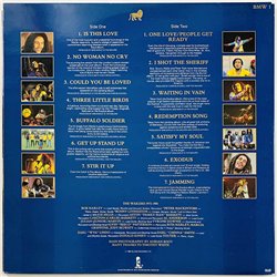 Bob Marley & The Wailers LP Legend, the best of Bob Marley and the Wailers  kansi EX levy EX Käytetty LP