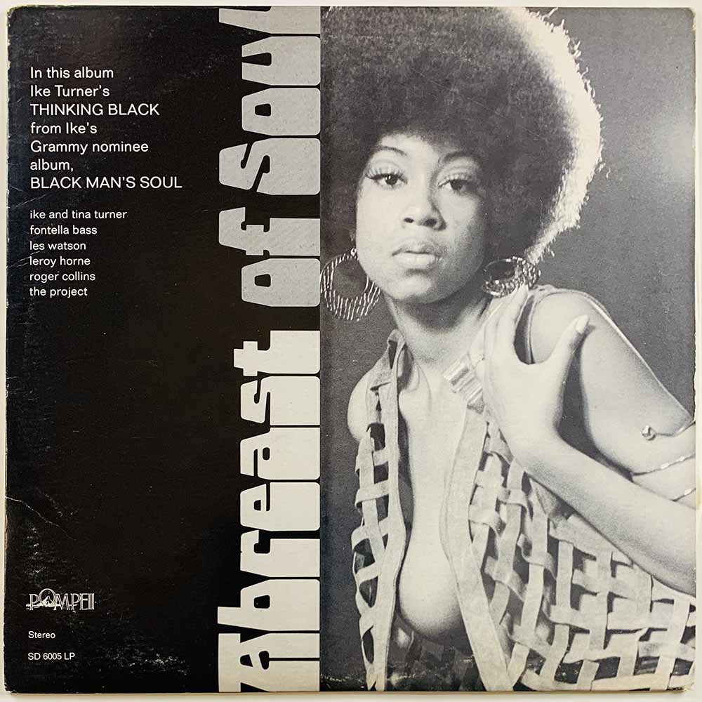 Fontella Bass, Ike & Tina Turner, Les Watson 1969 SD 6005 LP Abreast Of Soul Begagnat LP