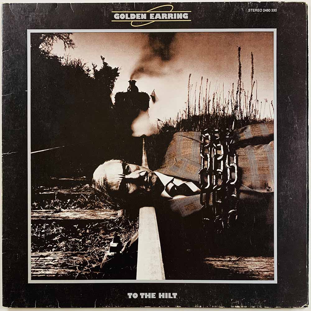 Golden Earring LP To The Hilt  kansi VG levy EX Käytetty LP
