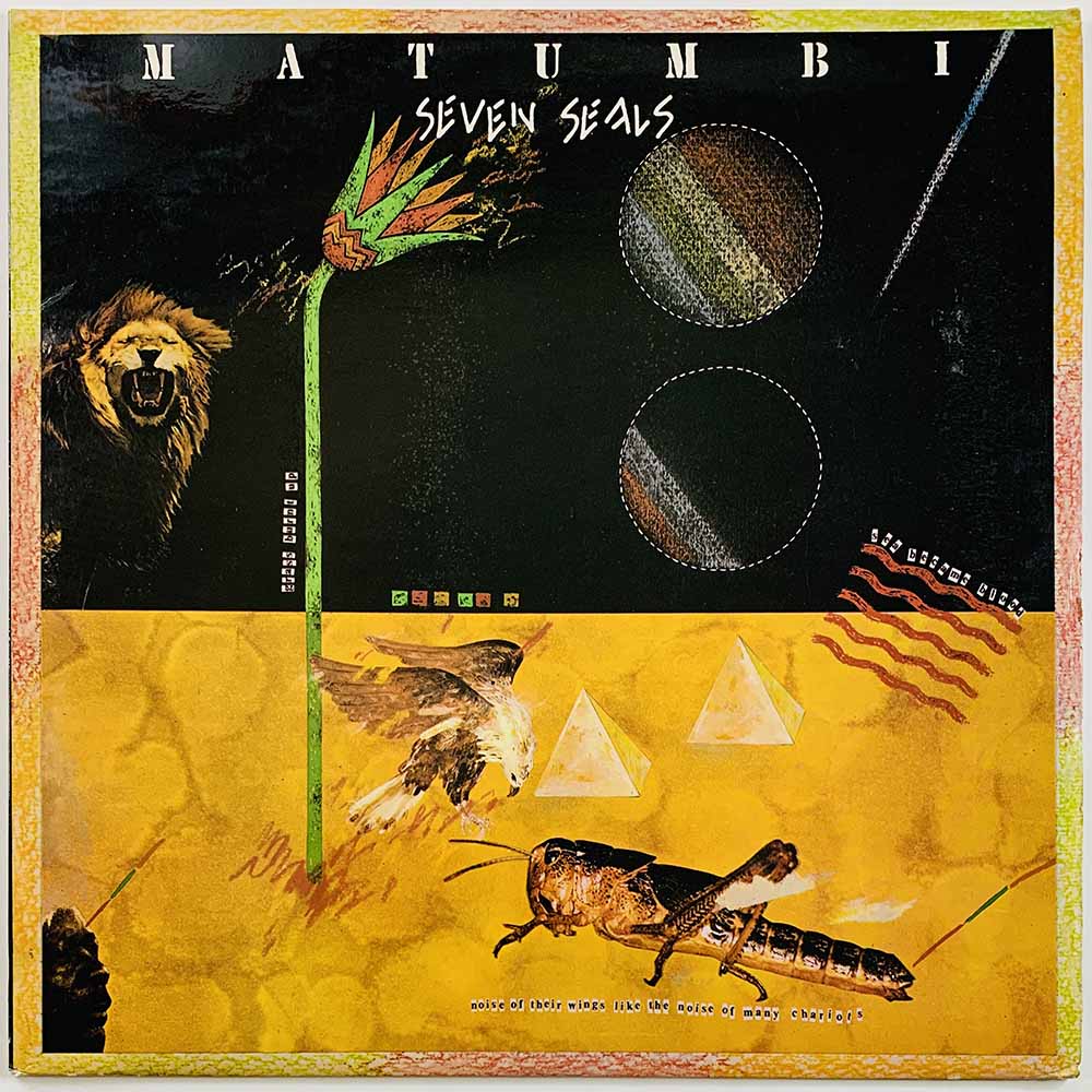 Matumbi LP Seven Seals, green vinyl  kansi EX levy EX Käytetty LP