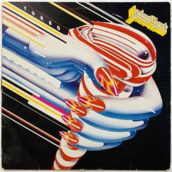 Judas Priest LP Turbo  kansi G+ levy G Käytetty LP