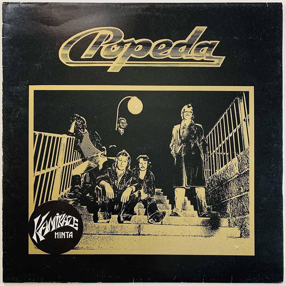 Popeda LP Popeda -78  kansi VG levy EX Käytetty LP