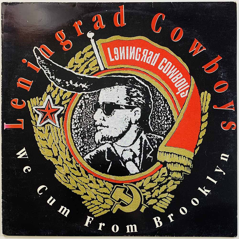 Leningrad Cowboys LP We Cum From Brooklyn  kansi VG levy VG+ Käytetty LP