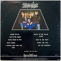 Zero Nine LP Headline  kansi VG- levy VG+ Käytetty LP