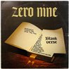 Zero Nine LP Blank Verse  kansi VG levy EX- Käytetty LP