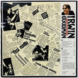 Irwin Goodman LP Vuosikerta -89  kansi VG levy EX Käytetty LP