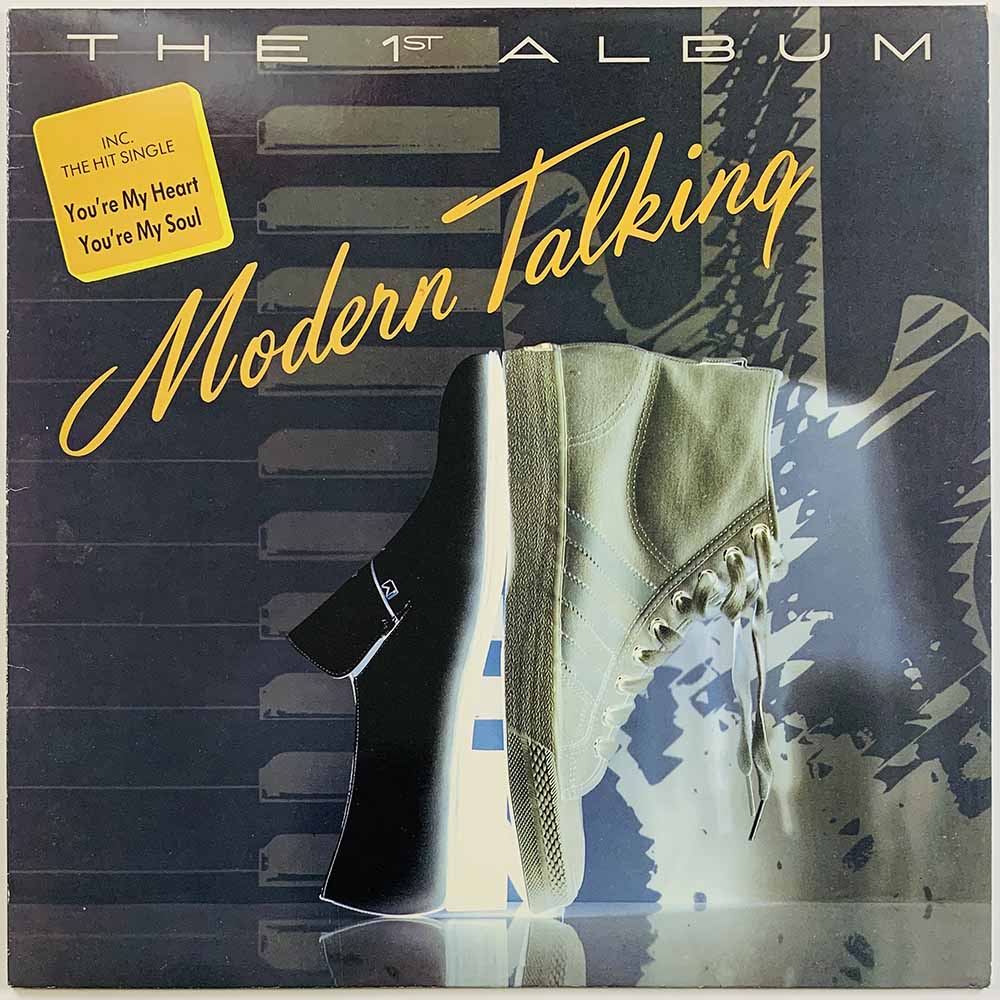 Modern Talking LP The 1st album  kansi EX levy EX Käytetty LP