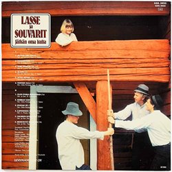 Lasse ja Souvarit LP Jätkän oma kulta  kansi EX- levy EX Käytetty LP