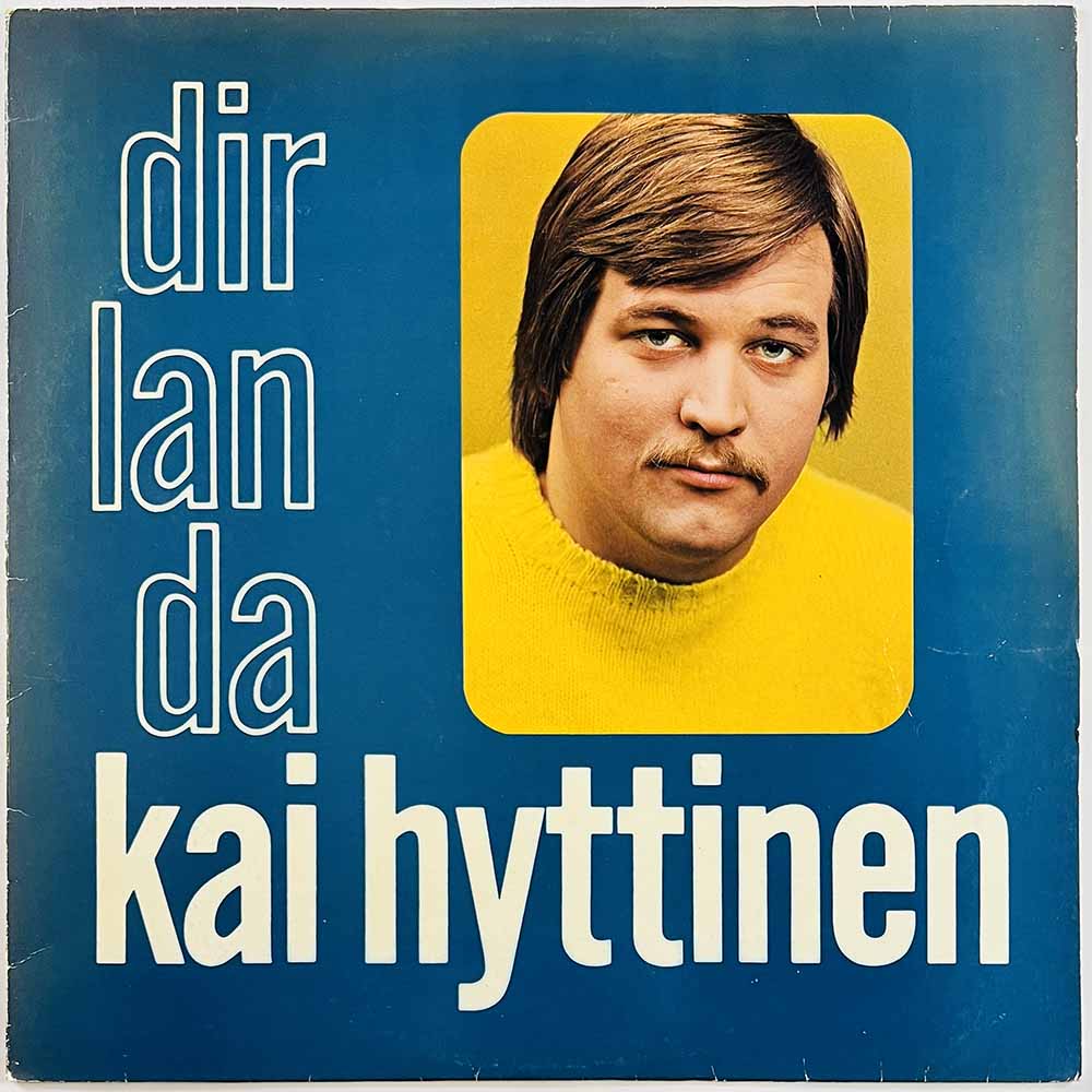 Hyttinen Kai LP Dirlanda -72  kansi VG levy VG+ Käytetty LP