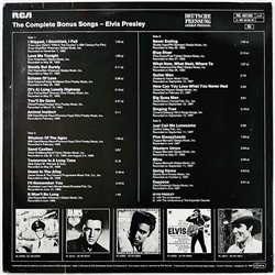 Elvis 1983 NL 45180 The complete bonus songs 2LP Begagnat LP