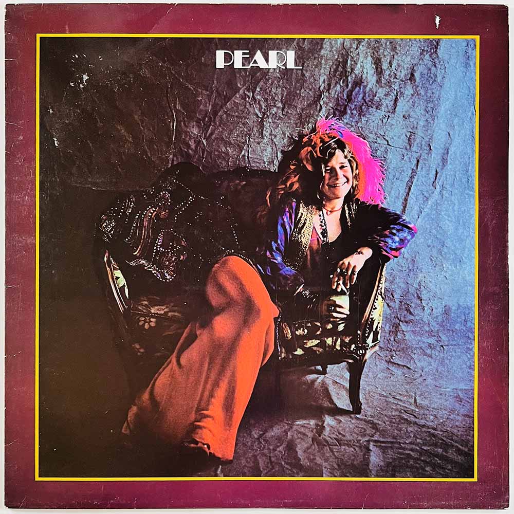 Joplin Janis LP Pearl  kansi VG+ levy EX Käytetty LP