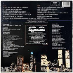 Sylvester Stallone, Dolly Parton LP Rhinestones soundtrack album  kansi EX levy EX Käytetty LP