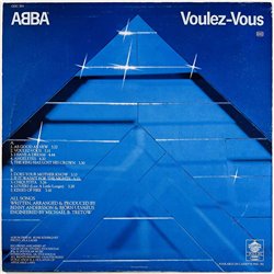 Abba LP Voulez-Vous  kansi VG+ levy G+ Käytetty LP