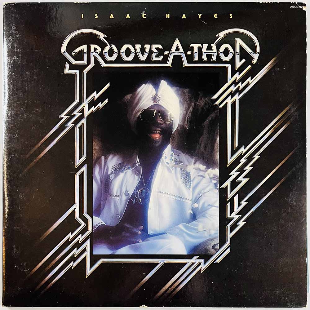 Hayes Isaac LP Groove-A-Thon  kansi VG+ levy VG+ Käytetty LP