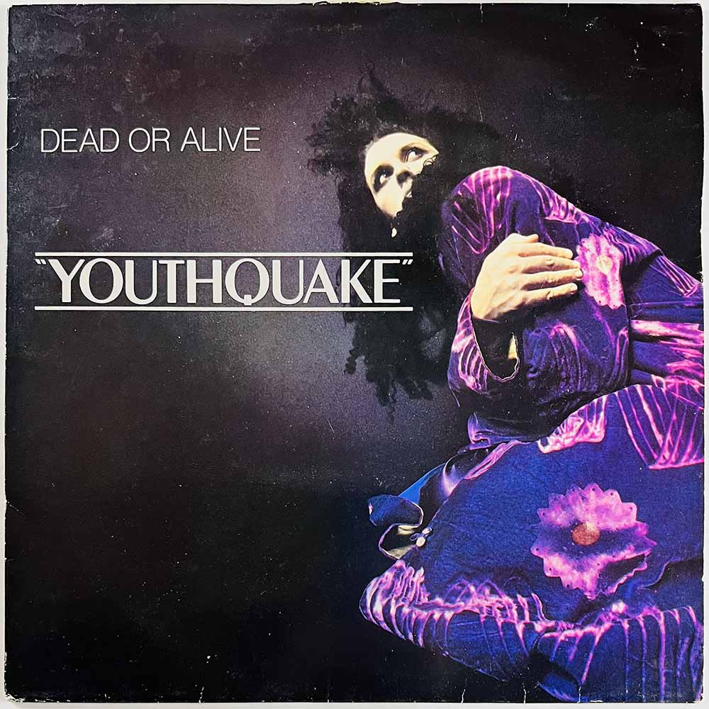 Dead Or Alive LP Youthquake  kansi VG levy VG+ Käytetty LP