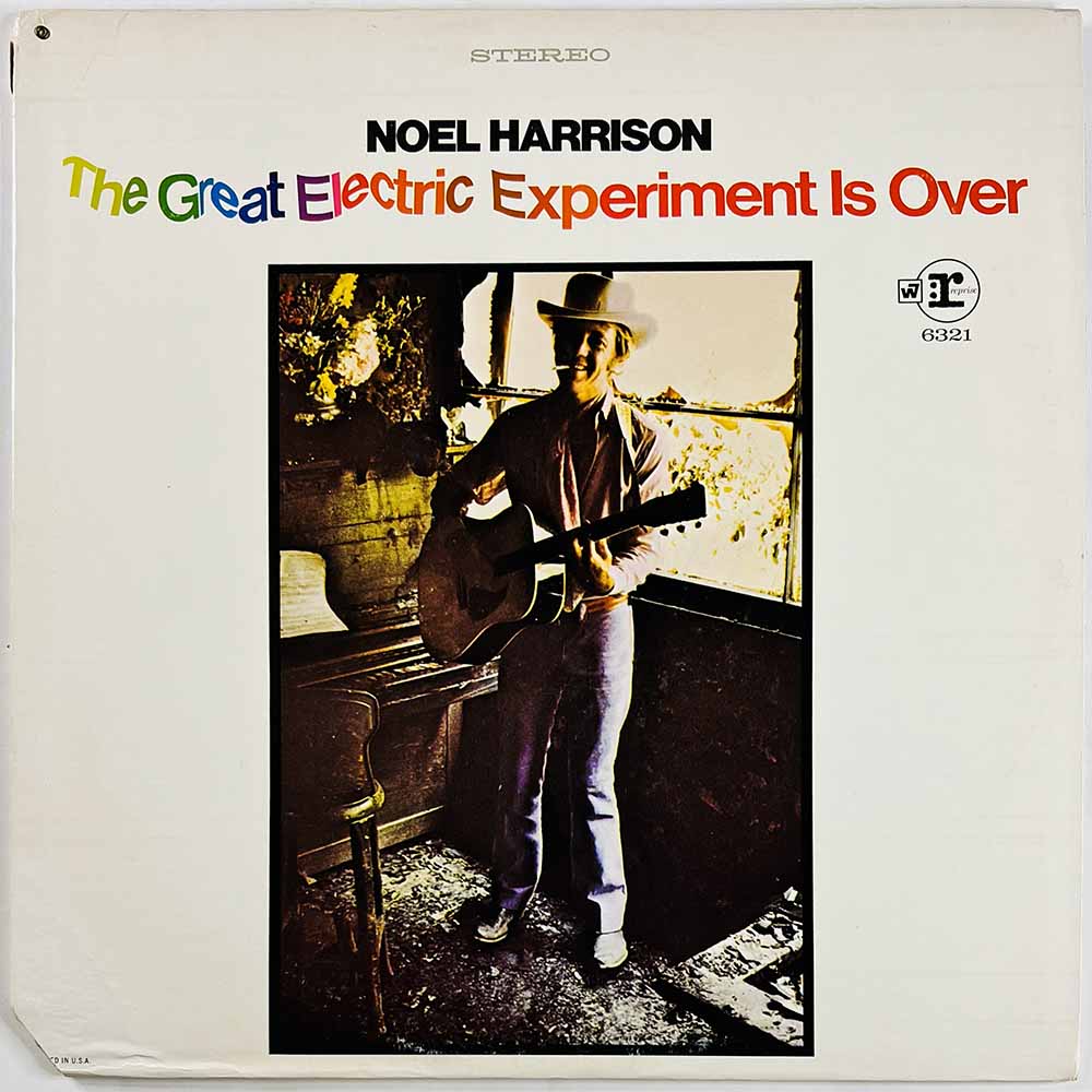 Harrison Noel LP The great electric experiment is over  kansi VG levy EX Käytetty LP