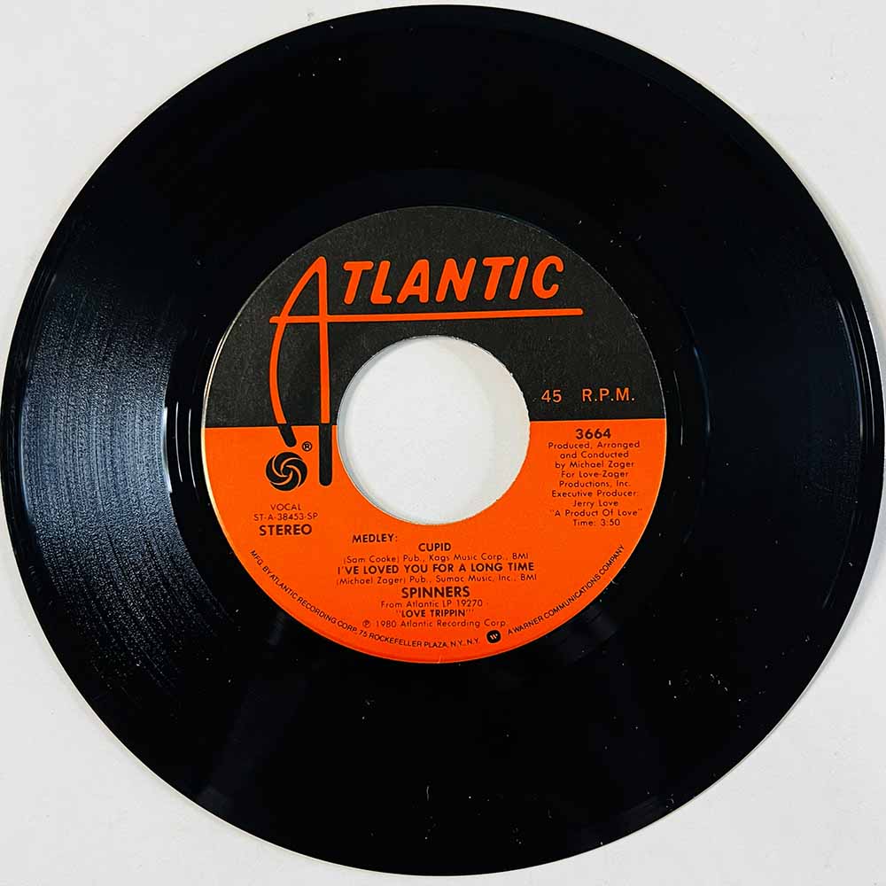 Spinners Käytetty 7” ei kuvakantta Cupid  kansi Ei kuvakantta levy VG käytetty vinyylisingle