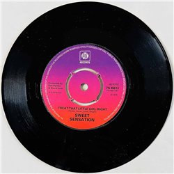 Sweet Sensation Käytetty 7” ei kuvakantta Mail Train  kansi Ei kuvakantta levy VG+ käytetty vinyylisingle