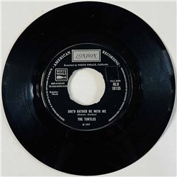 Turtles Käytetty 7” ei kuvakantta She'd Rather Be With Me  kansi Ei kuvakantta levy VG käytetty vinyylisingle