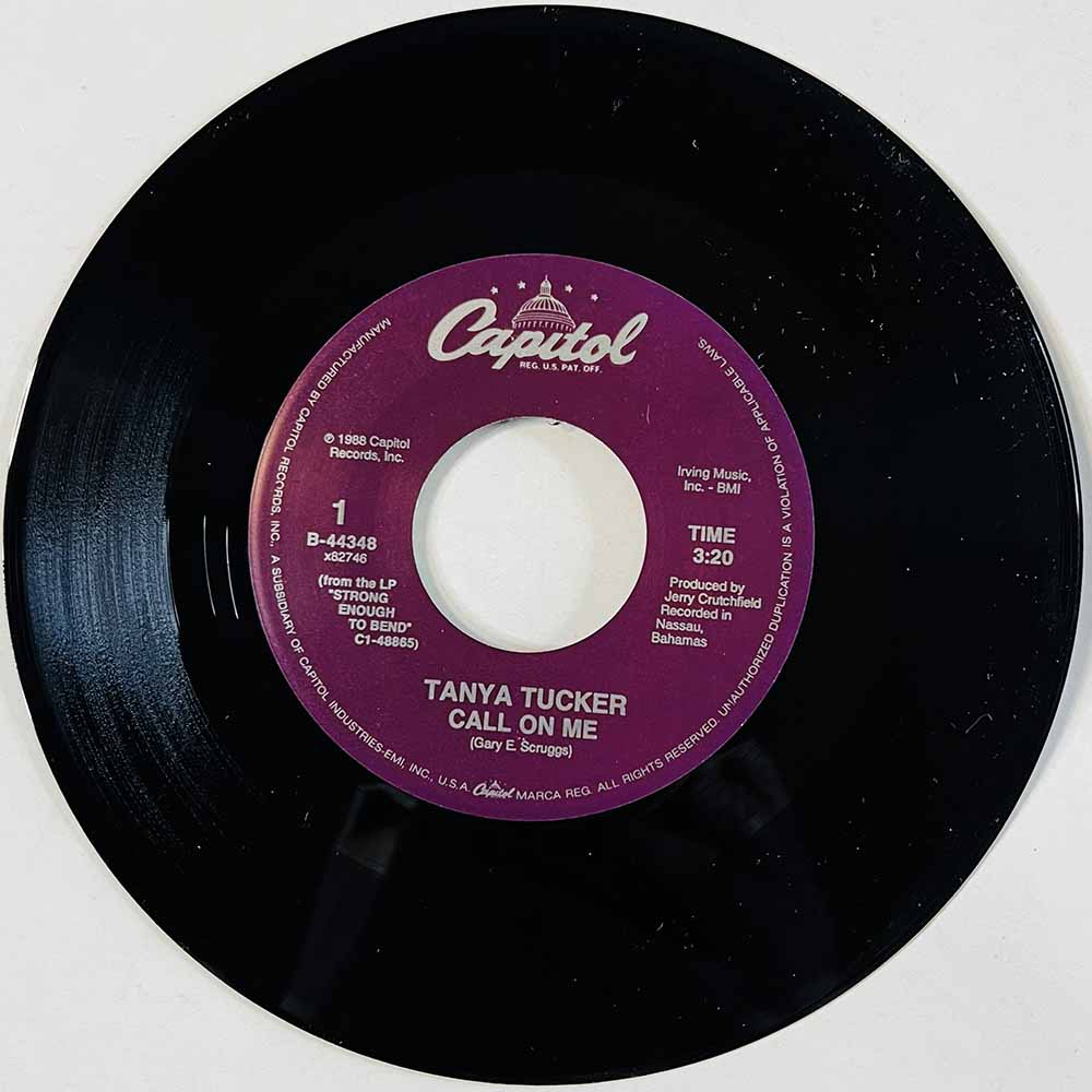 Tucker Tanya 1988 B-44348 Call On Me begagnad singelskiva