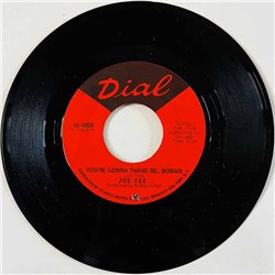 Tex Joe Käytetty 7” ei kuvakantta Men Are Gettin' Scarce / You're Gonna Thank Me, Woman  kansi Ei kuvakantta levy EX käytetty vi