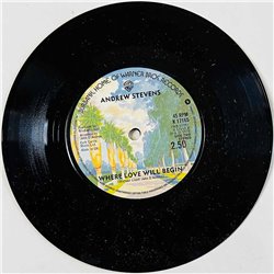 Andrew Stevens Käytetty 7” ei kuvakantta Helpless In Love  kansi Ei kuvakantta levy EX käytetty vinyylisingle