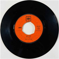 Steve & Eydie Käytetty 7” ei kuvakantta I Want To Stay Here / Ain't Love  kansi Ei kuvakantta levy VG- käytetty vinyylisingle