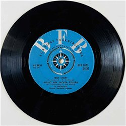 Malmkvist Lil Käytetty 7” ei kuvakantta Säterjäntans Lördag  kansi Ei kuvakantta levy VG käytetty vinyylisingle