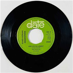 Hederström Claes-Göran Käytetty 7” ei kuvakantta Här Ute På Landet / En Glad Och Lycklig Sång  kansi Ei kuvakantta levy VG käyte
