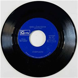 Stampeders Käytetty 7” ei kuvakantta Hit The Road Jack / Hard Lovin Woman  kansi Ei kuvakantta levy VG+ käytetty vinyylisingle