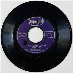 Little Eva 1963 1006 Let's Turkey Trot / Down Home begagnad singelskiva