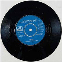 Gitte Hänning 1961 45-X 8437 I've Told Every Little Star / Do What You Want begagnad singelskiva