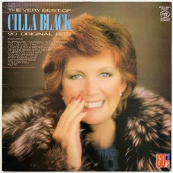 Black Cilla LP The very best of Cilla Black - 20 original hits  kansi EX- levy EX Käytetty LP