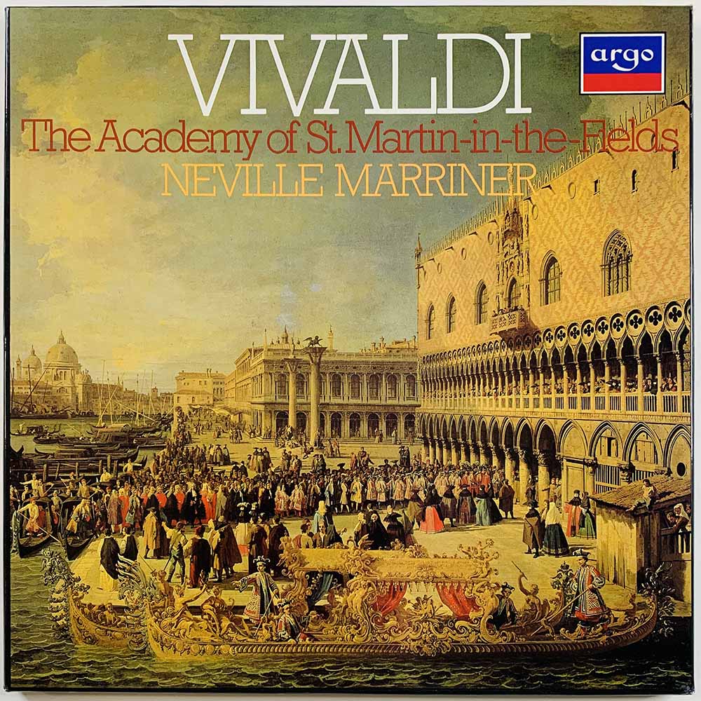Antonio Vivaldi, the Academy of St. Martin 1977 D240D3 Sir Neville Marriner – Concertos 3LP Begagnat LP