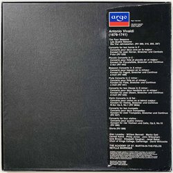 Antonio Vivaldi, the Academy of St. Martin 1977 D240D3 Sir Neville Marriner – Concertos 3LP Begagnat LP