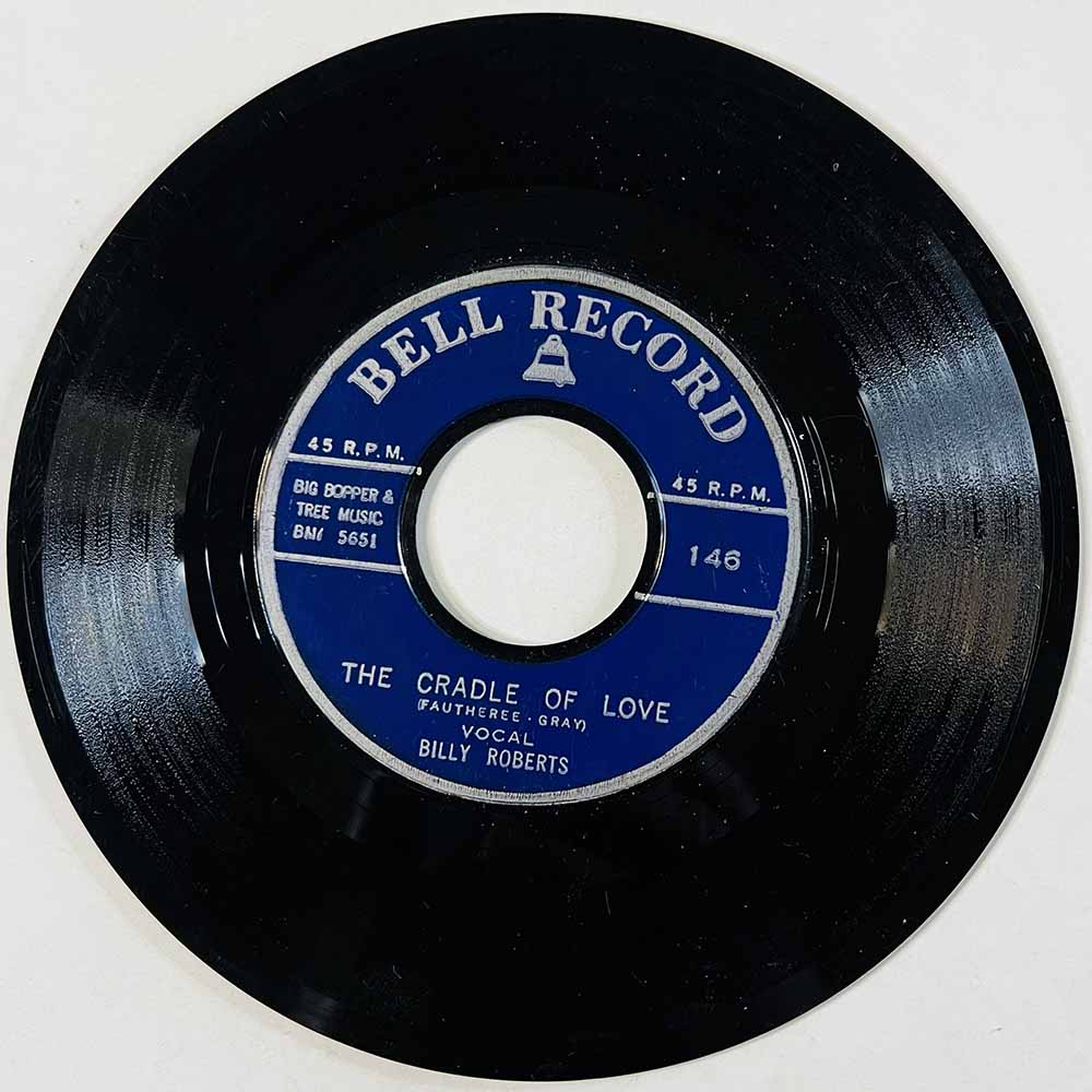 Billy Roberts / Gary Sherbert Käytetty 7” ei kuvakantta The Cradle Of Love / Stairway To Heaven  kansi Ei kuvakantta levy G käyt