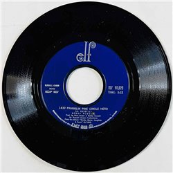 Russell Bobby Käytetty 7” ei kuvakantta 1432 Franklin Pike Circle Hero / Let's Talk About It  kansi Ei kuvakantta levy VG+ käyte