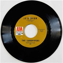 Sandpipers Käytetty 7” ei kuvakantta Glass / It's Over  kansi Ei kuvakantta levy VG+ käytetty vinyylisingle