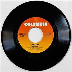 Santana Käytetty 7” ei kuvakantta Winning  kansi Ei kuvakantta levy VG+ käytetty vinyylisingle