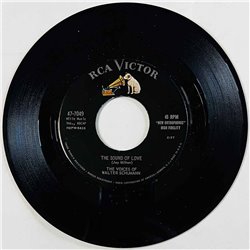 Voices Of Walter Schumann 1957 47-7049 The Sound Of Love / The Happy Land Of Hunza begagnad singelskiva