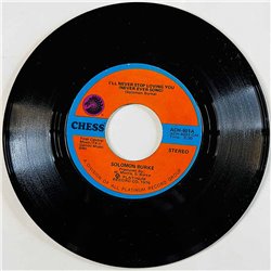 Burke Solomon 1976 ACH-401 I'll Never Stop Loving You (Never Ever Song) begagnad singelskiva