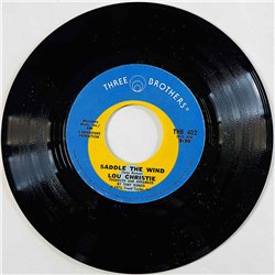 Lou Christie 1973 THB 402 Beyond The Blue Horizon / Saddle The Wind begagnad singelskiva